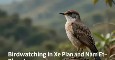 Birdwatching in Xe Pian and Nam Et–Phou Louey: Best Seasons, Top Species, and Practical Guides for Visitors