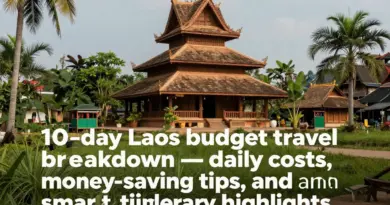 Budget Breakdown for 10 Days in Laos: Daily Costs, Where to Save, and Smart Itinerary Tips