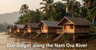 Eco-Lodges on the Nam Ou: Low-Impact Stays with a View