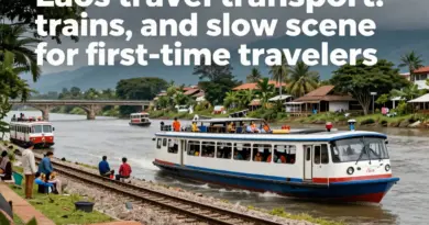 Getting Around Laos: Complete Guide to Trains, Buses, and Slow Boats for First-Time Travelers