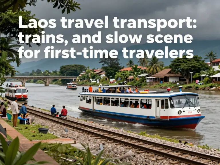 Getting Around Laos: Complete Guide to Trains, Buses, and Slow Boats for First-Time Travelers