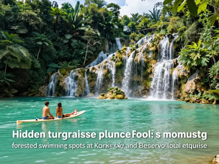 Hidden Pools, Swimming Spots, and Local Etiquette at Kuang Si Falls
