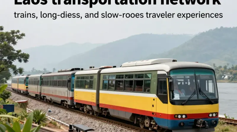 How Laos’ transport network works: routes, schedules, and what to expect on trains, long-distance buses, and slow boats