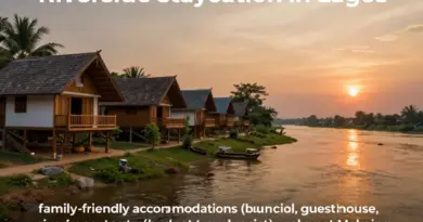How to choose the perfect riverside staycation in Laos: accommodation types, budget tips, and family-friendly options