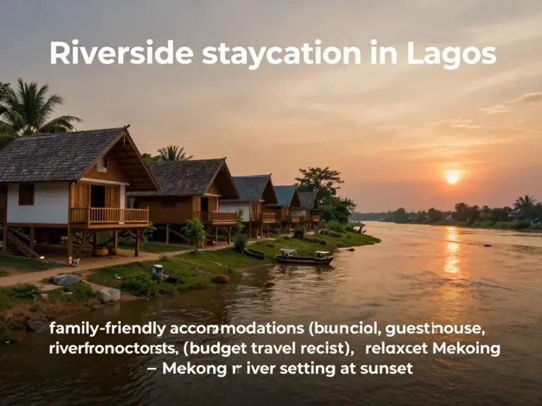 How to choose the perfect riverside staycation in Laos: accommodation types, budget tips, and family-friendly options