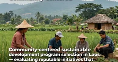 How to evaluate and choose reputable programs in Laos that prioritize community needs and sustainable impact