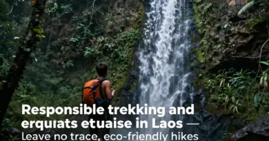 Leave No Trace in Laos: Essential Trekking and Waterfall Etiquette for Responsible Travelers