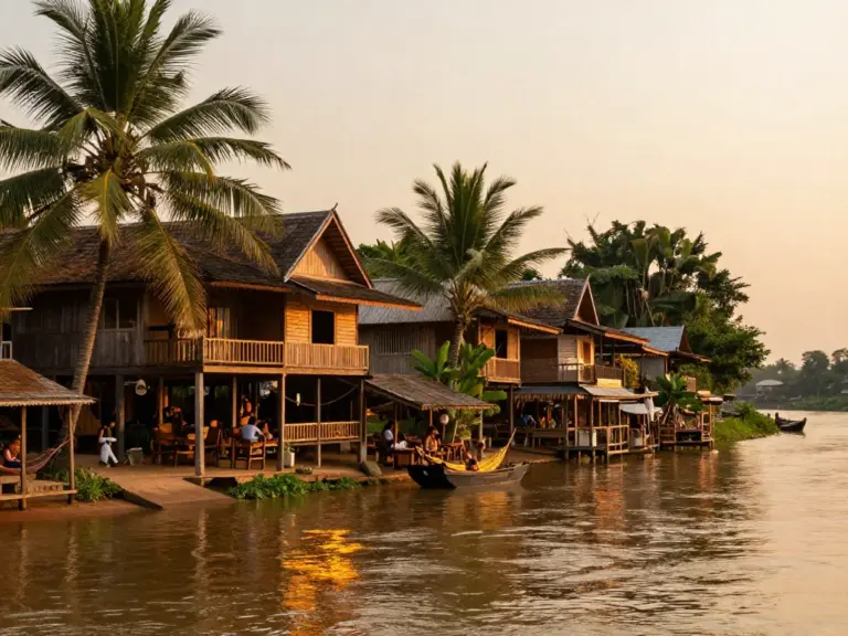 Mekong Riverside Staycations: Relaxing Laos Towns and Where to Unwind Along the River