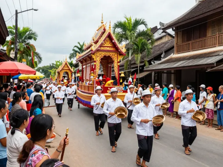 Parades, traditional music, and processions: key events, routes, and schedules in Luang Prabang