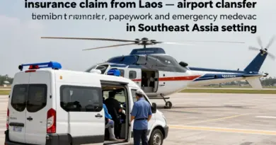 Preparing for Medical Emergencies: Travel Insurance, Evacuation Coverage, and How to File a Claim from Laos