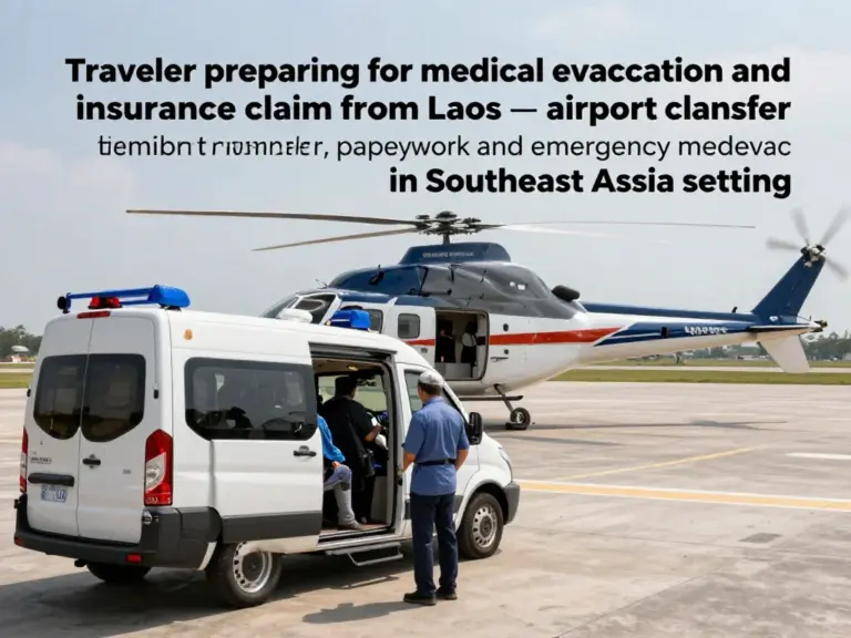Preparing for Medical Emergencies: Travel Insurance, Evacuation Coverage, and How to File a Claim from Laos