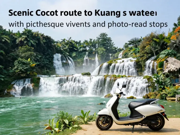 Scenic Stops and Photo-Worthy Viewpoints Along the Scooter Route to Kuang Si