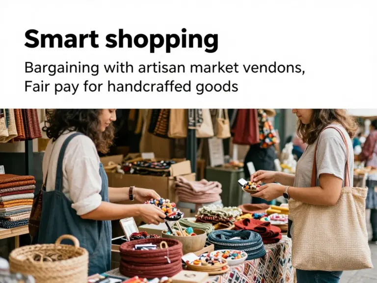 Smart Shopping Tips: Negotiation, Pricing, and Ensuring Fair Pay for Artisans