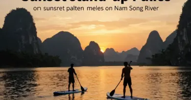 Stand-Up Paddleboarding on the Nam Song: Best Sunset Sessions for Scenic, Safe, and Photogenic Rides