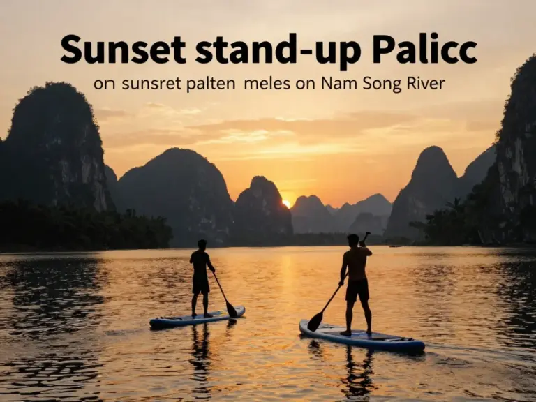 Stand-Up Paddleboarding on the Nam Song: Best Sunset Sessions for Scenic, Safe, and Photogenic Rides