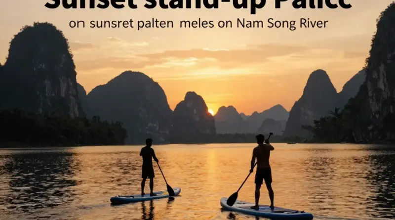 Stand-Up Paddleboarding on the Nam Song: Best Sunset Sessions for Scenic, Safe, and Photogenic Rides