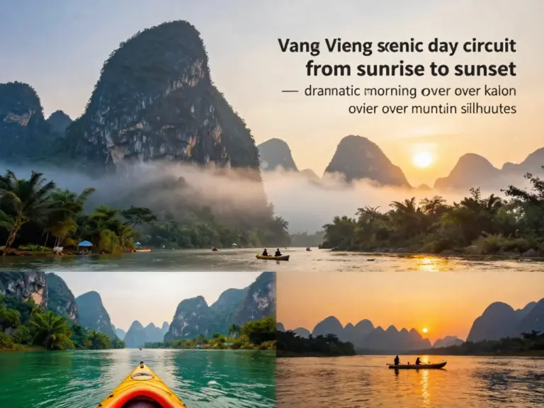 Sunrise to Sunset in Vang Vieng: The Ultimate One-Day Scenic Circuit Itinerary and Travel Guide
