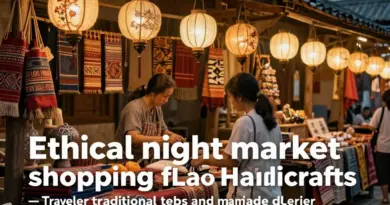 Supporting Lao Handicrafts: Ethical Shopping at Night Markets — A Guide for Responsible Travelers