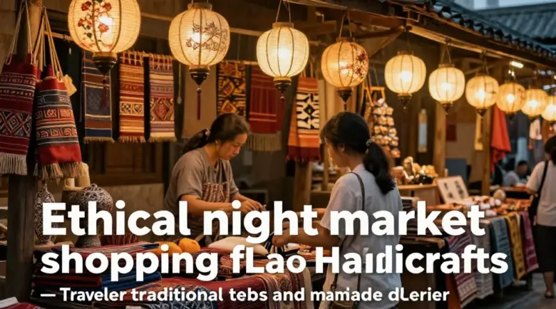 Supporting Lao Handicrafts: Ethical Shopping at Night Markets — A Guide for Responsible Travelers