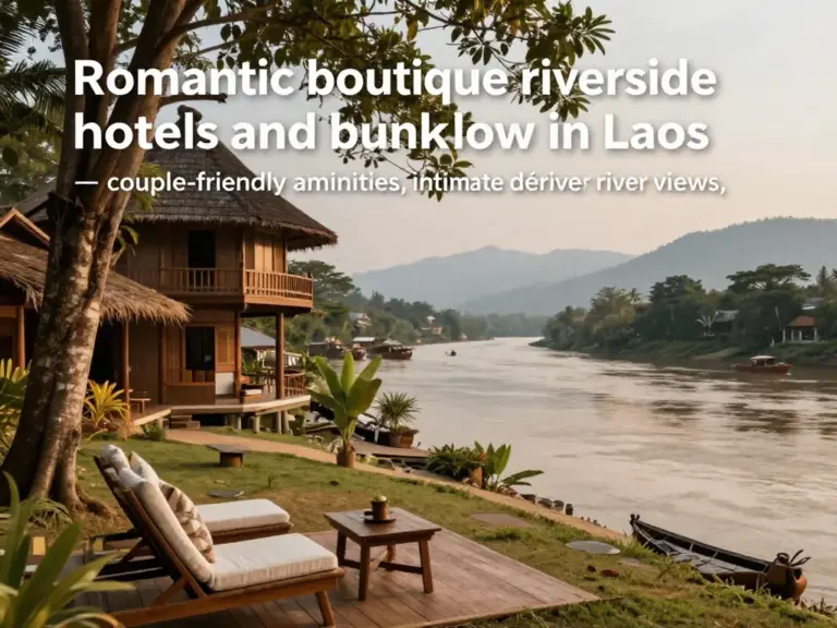 Top Boutique Hotels and Riverside Bungalows in Laos — Amenities, Price Range, and How to Choose the Right Stay for Couples