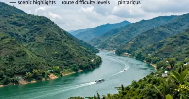 Top Routes and Photo-Worthy Spots on the Nam Song: Map, Difficulty Levels, and Scenic Highlights