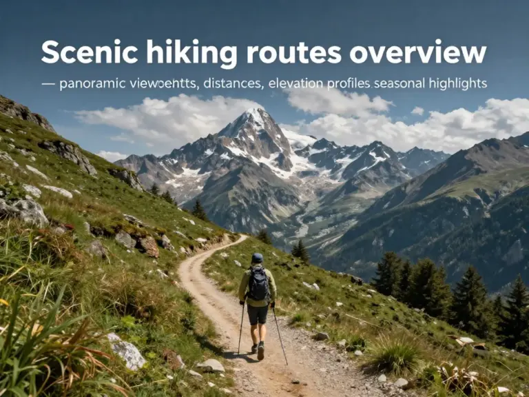 Top Scenic Routes and What to Expect on Each Trail (views, distance, elevation, best seasons)