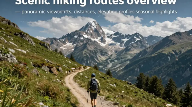 Top Scenic Routes and What to Expect on Each Trail (views, distance, elevation, best seasons)