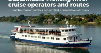 Top operators and routes for sustainable Mekong cruising: profiles of reputable companies, certifications, and comparatives