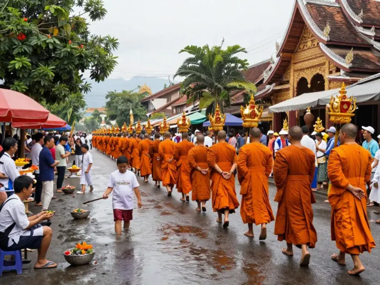 What is Pi Mai (Lao New Year) in Luang Prabang? Origins, cultural significance, and when to go