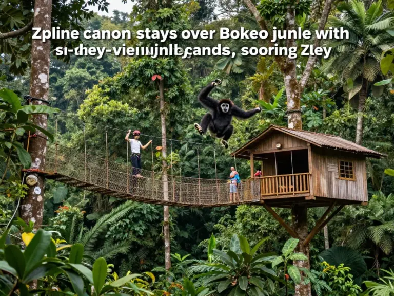What is the Gibbon Experience in Bokeo and why choose zipline canopy stays over traditional jungle tours?