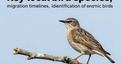 What to Expect: Key Bird Species, Migration Timetables, and How to Identify Local Endemics