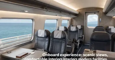 What you’ll experience onboard: scenery, comfort, facilities, food, and daily schedule