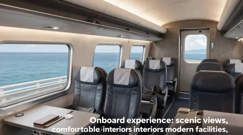 What you’ll experience onboard: scenery, comfort, facilities, food, and daily schedule