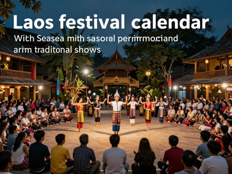 When to Visit: Festival Calendar, Seasonal Performances, and Best Times for Authentic Shows in Laos
