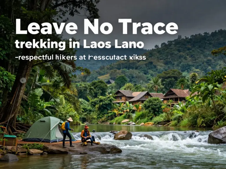 Why Leave No Trace Matters in Laos — Understanding Ecological, Cultural, and Community Impacts of Trekking and Waterfall Visits