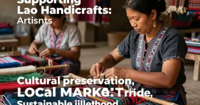 Why Supporting Lao Handicrafts Matters: Cultural Preservation, Economic Impact, and Ethical Considerations