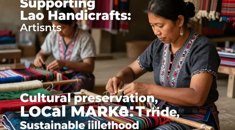 Why Supporting Lao Handicrafts Matters: Cultural Preservation, Economic Impact, and Ethical Considerations