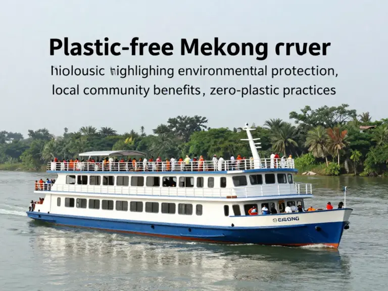 Why plastic-free Mekong cruises matter: environmental impact, community benefits, and what “plastic-free” truly means