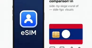 eSIM vs Physical SIM in Laos: Activation, Compatibility and Cost Comparison