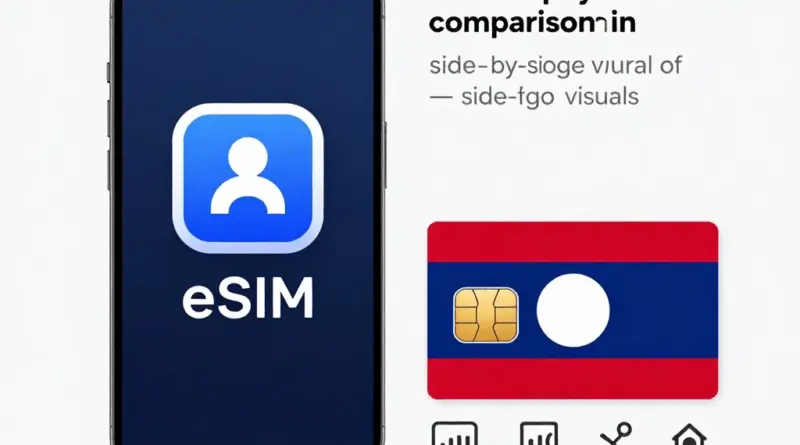 eSIM vs Physical SIM in Laos: Activation, Compatibility and Cost Comparison