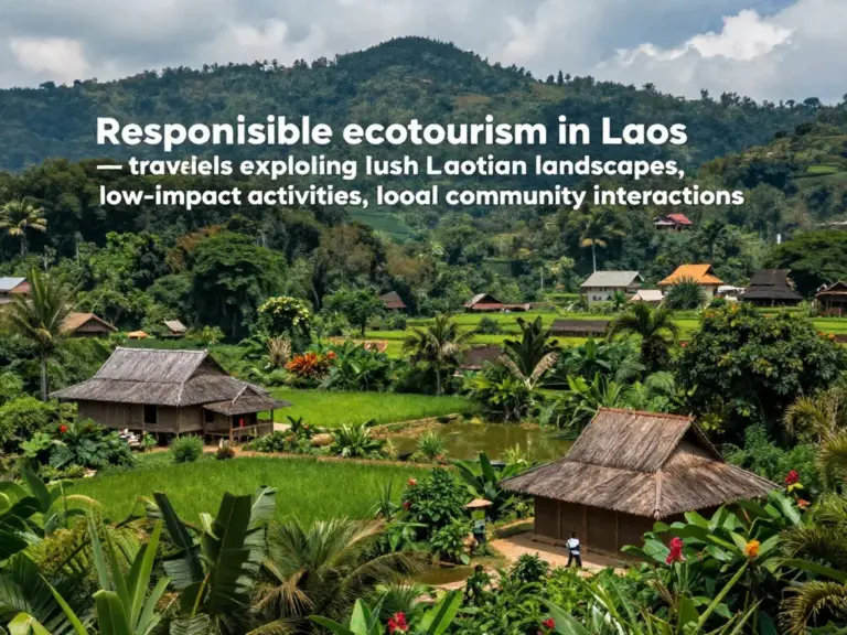 A Guide to Ecotourism in Laos: How to Travel Responsibly