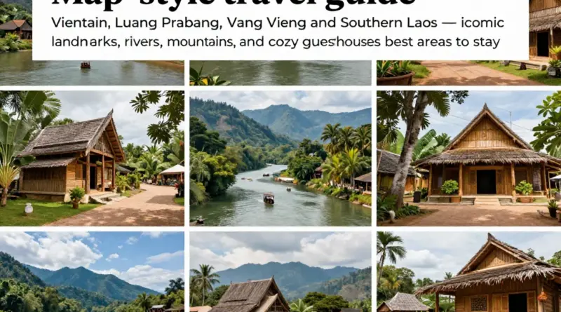 Best Areas to Stay in Laos: Vientiane, Luang Prabang, Vang Vieng and Southern Laos (Where to Base Yourself and Why)