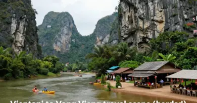 Day 5–6: From Vientiane to Vang Vieng — Transport Options, Top Activities, Caving, Kayaking and Where to Eat