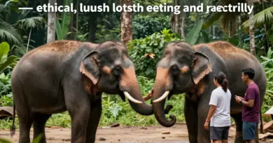 Ethical Elephant Sanctuaries in Laos: Where to See and Support Rescued Elephants