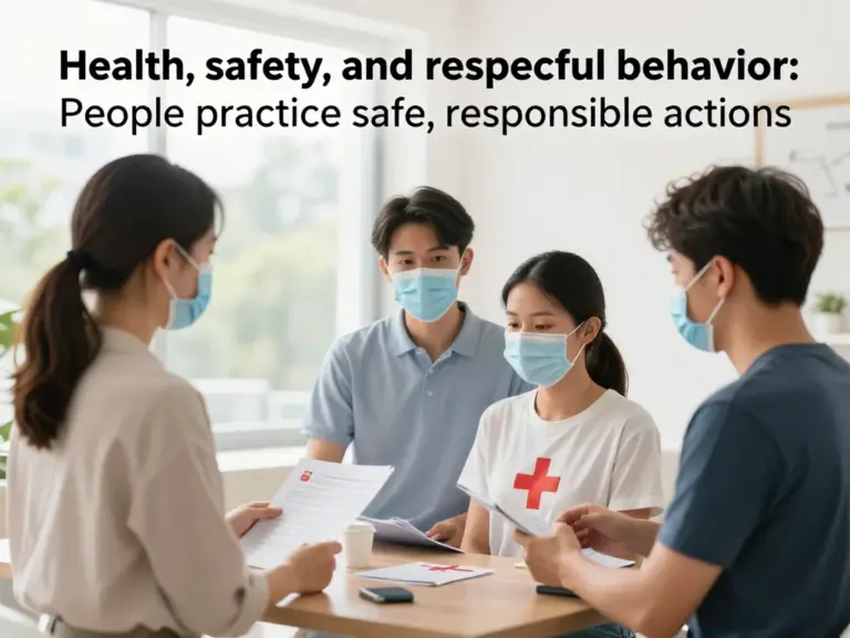Health, Safety, and Responsible Behavior: Staying Safe and Respectful