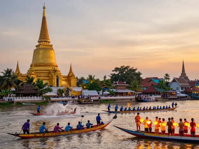 Highlight of Must-See Festivals: Boun That Luang, Pi Mai (Lao New Year), Boat Racing and Candle Festivals (dates, locations, signature activities, and cultural significance)