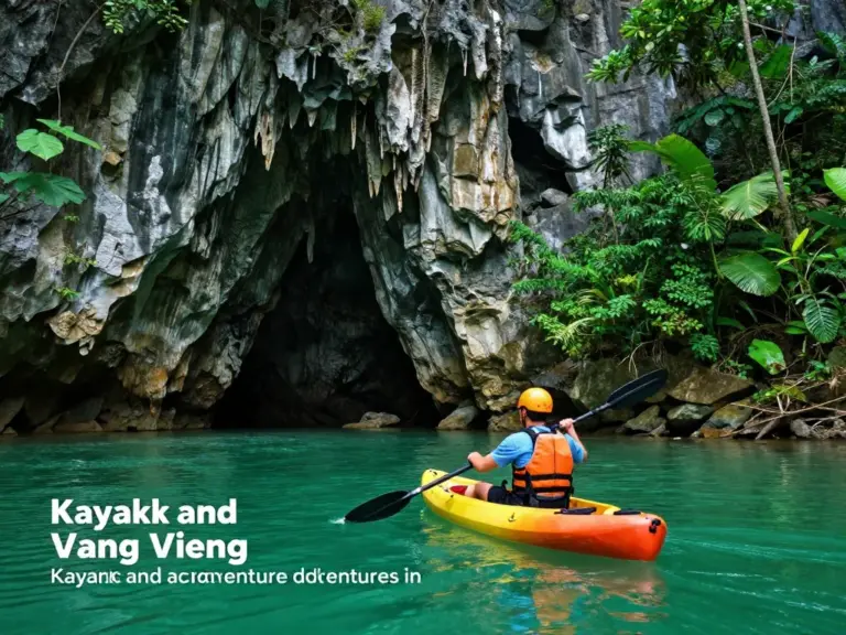 Kayaking and Caving in Vang Vieng: The Ultimate Adventurer’s Guide to Rivers, Caves, and Safety