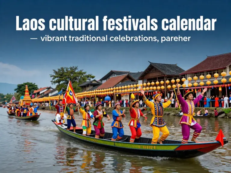 Laos’ Festivals and Events: A Calendar of Unforgettable Cultural Celebrations