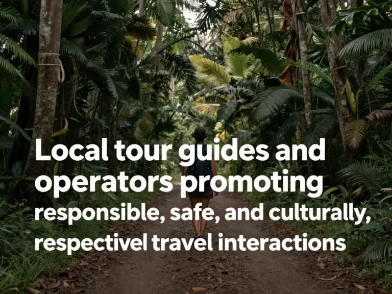 Local Guides and Tour Operators: How to Find Responsible, Safe, and Culturally Respectful Providers