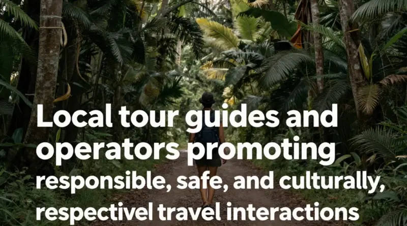 Local Guides and Tour Operators: How to Find Responsible, Safe, and Culturally Respectful Providers